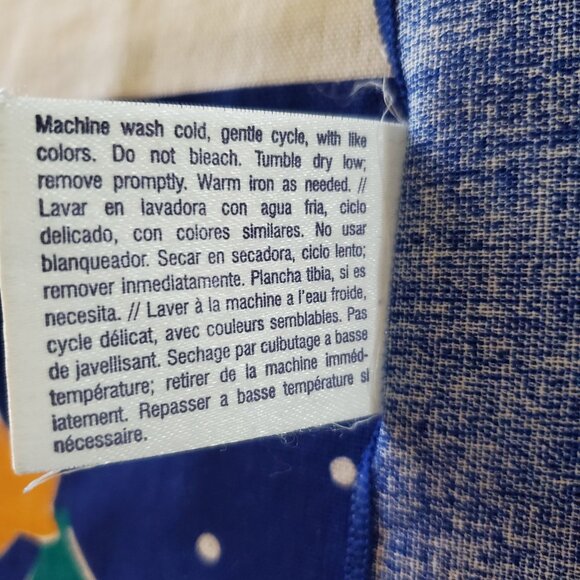 Karsten 62" x 116" Winter Tablecloth Holiday Snowman Dog Moose Cotton Terri Sol - Picture 3 of 9